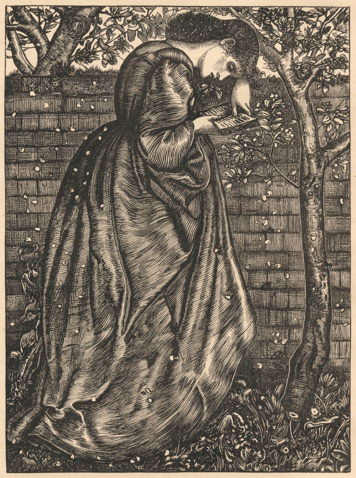 Sir Edward Burne-Jones, The Summer Snow, 1863