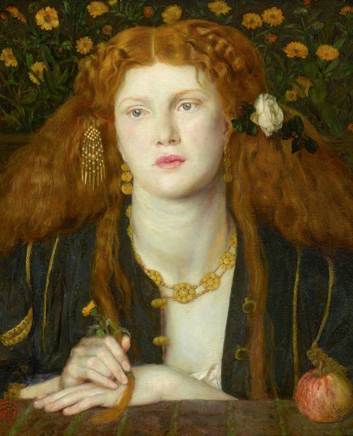 'Bocca Baciata' by Dante Gabriel Rosetti